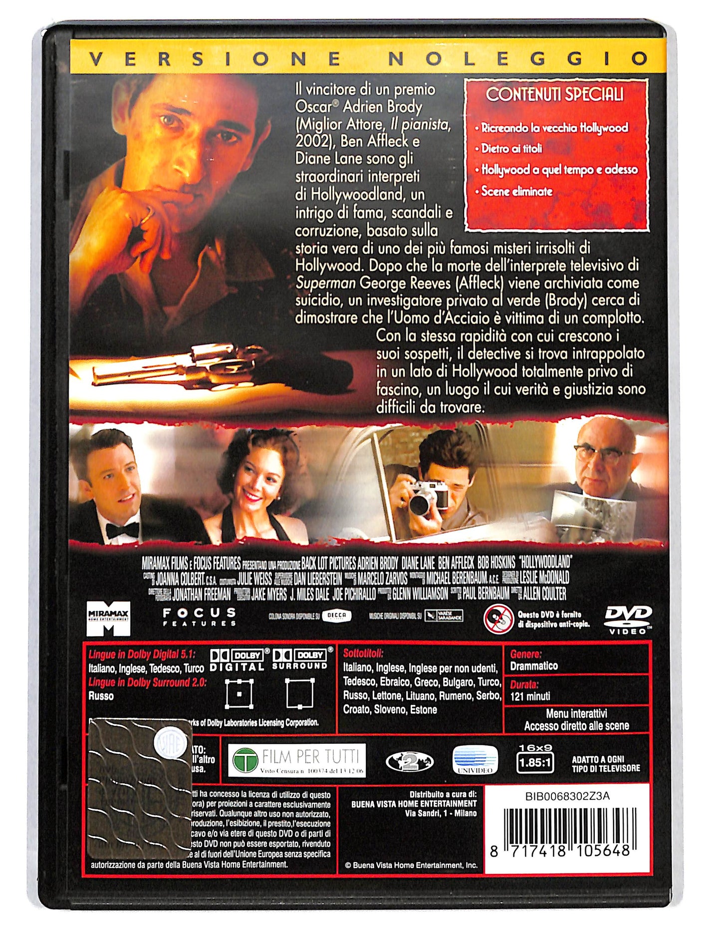 EBOND Hollywoodland NOLEGGIO DVD DB813839