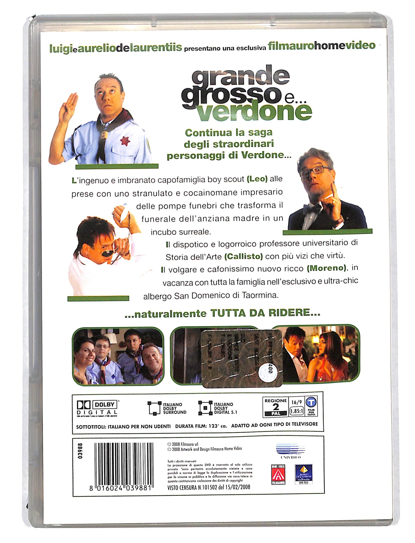 EBOND Grande, grosso e... Verdone NOLEGGIO DVD DB813843
