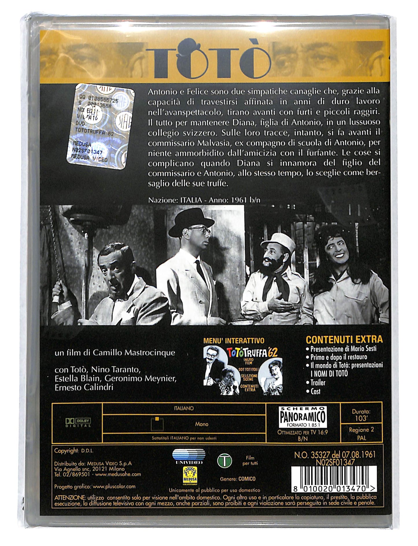 EBOND Tototruffa '62 DVD DB813854