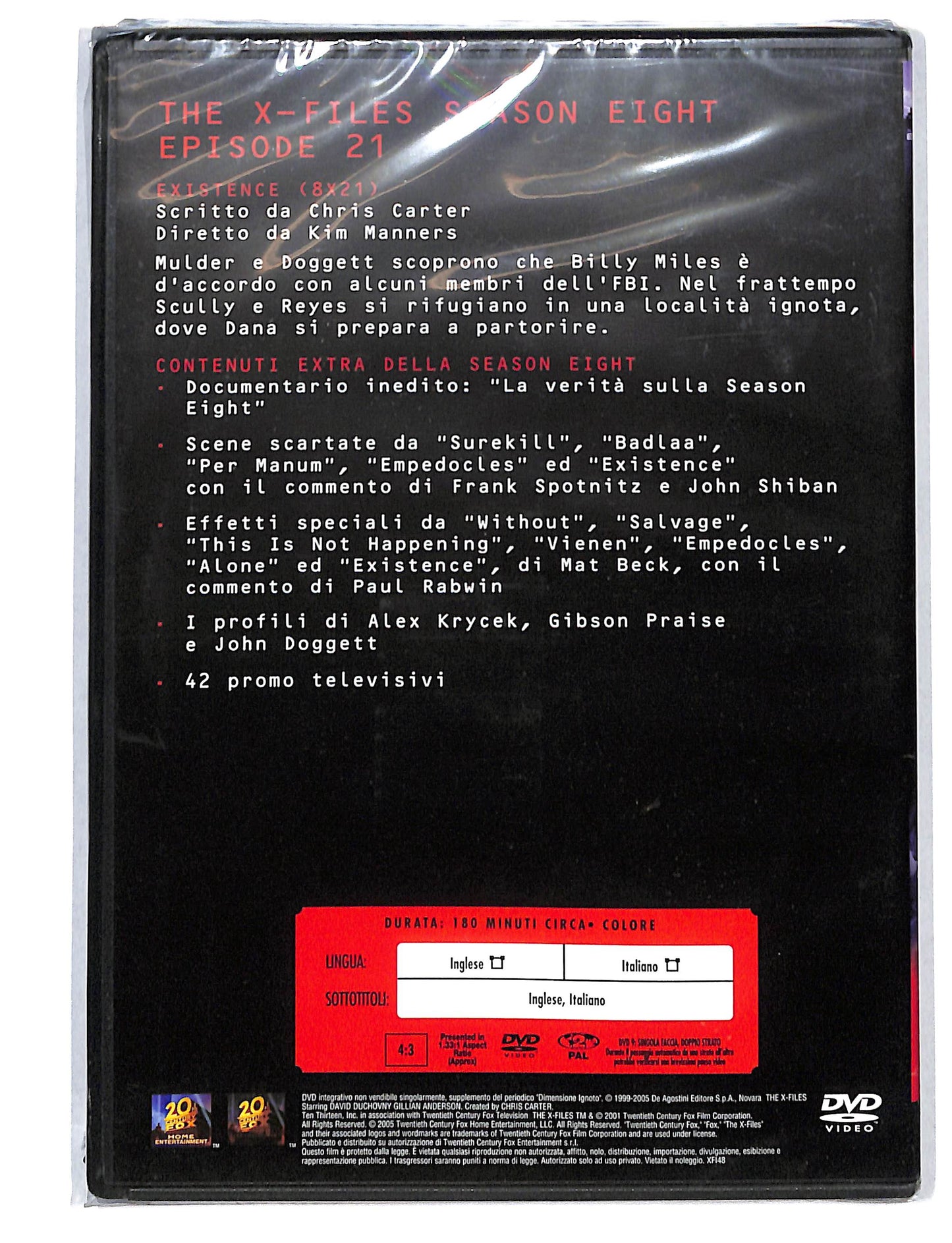 EBOND The X Files Collection season eight vol.6 EDITORIALE DVD DB813858