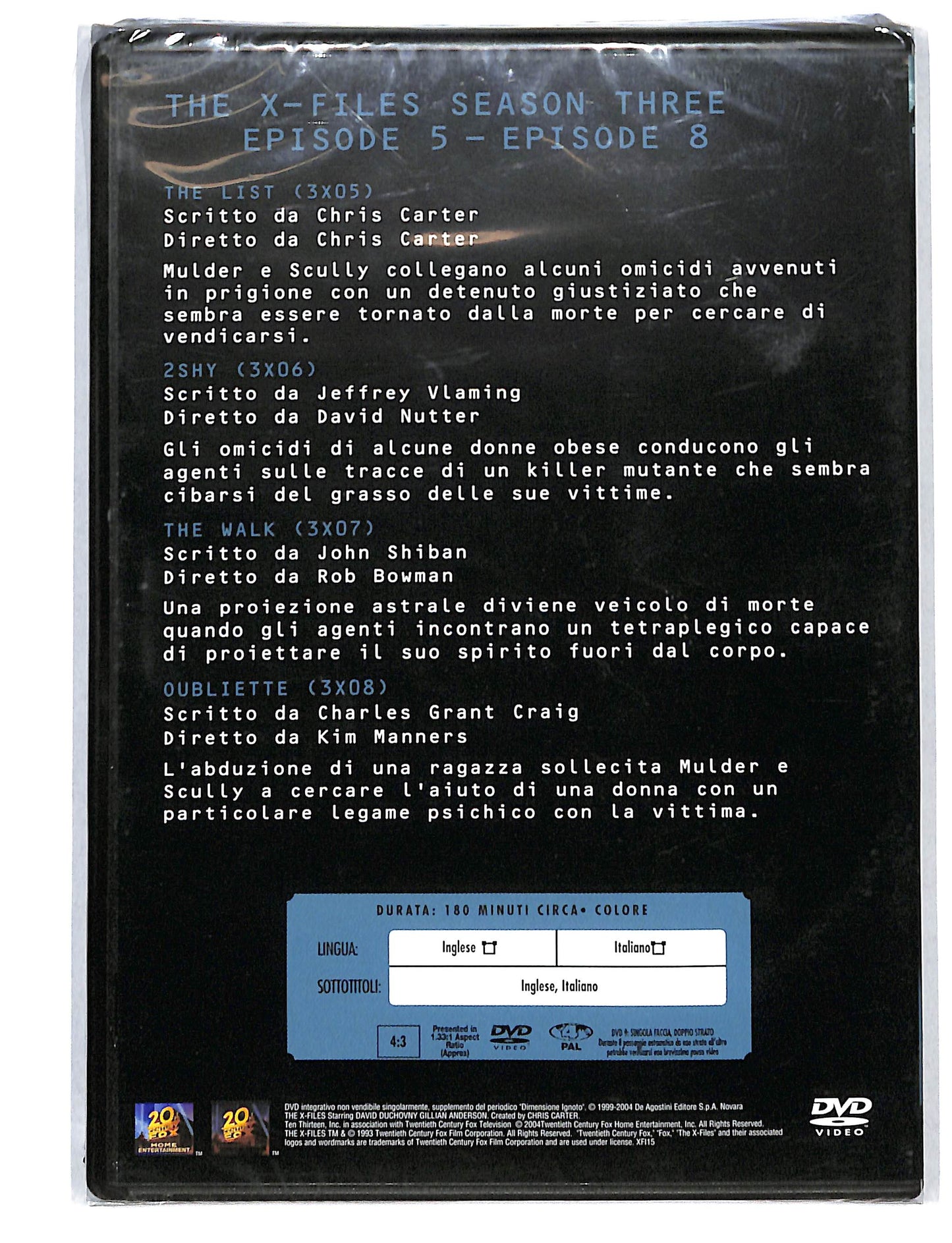 EBOND The X Files collection season three vol.2 EDITORIALE DVD DB813860