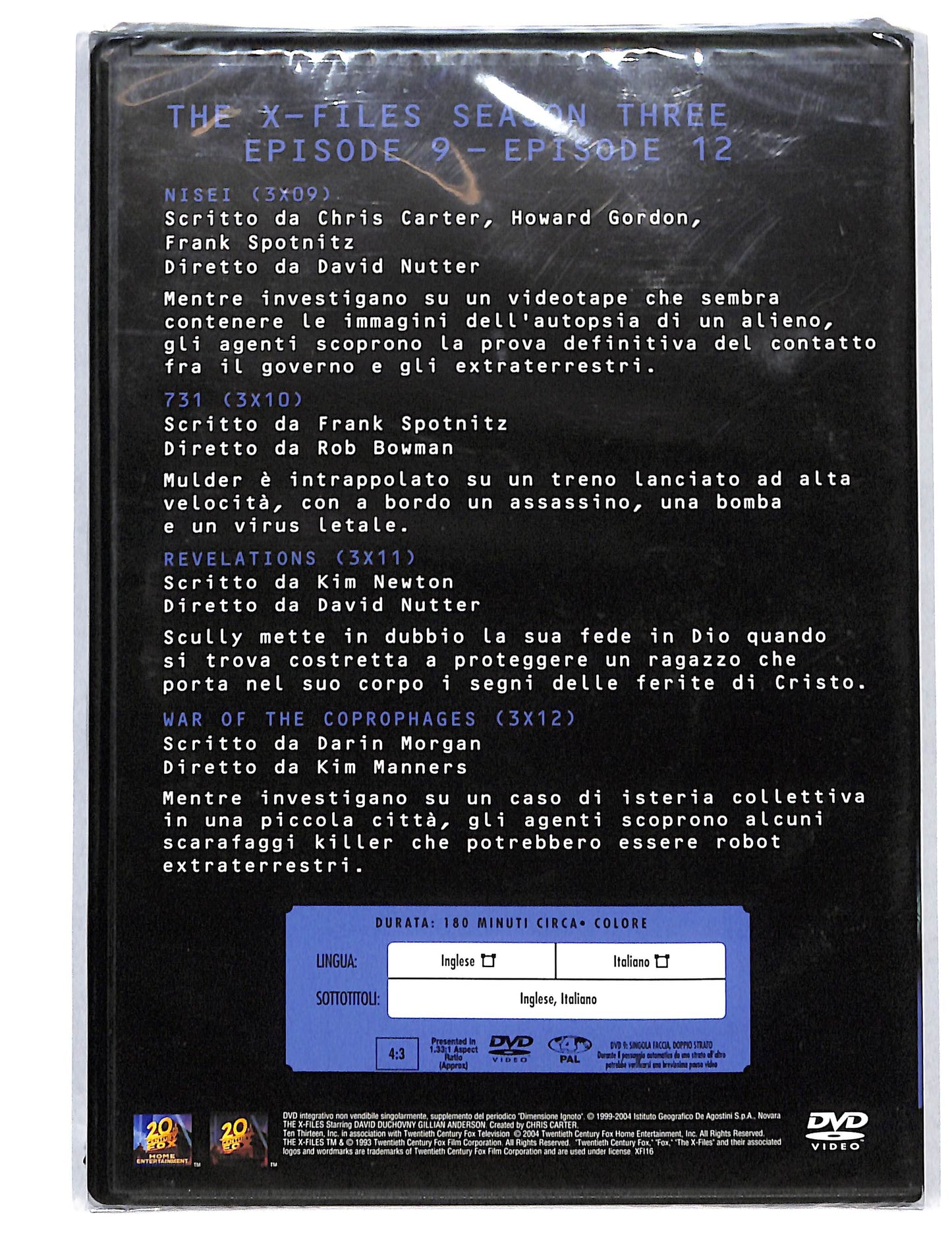 EBOND The X Files collection season three vol.3 EDITORIALE DVD DB813861