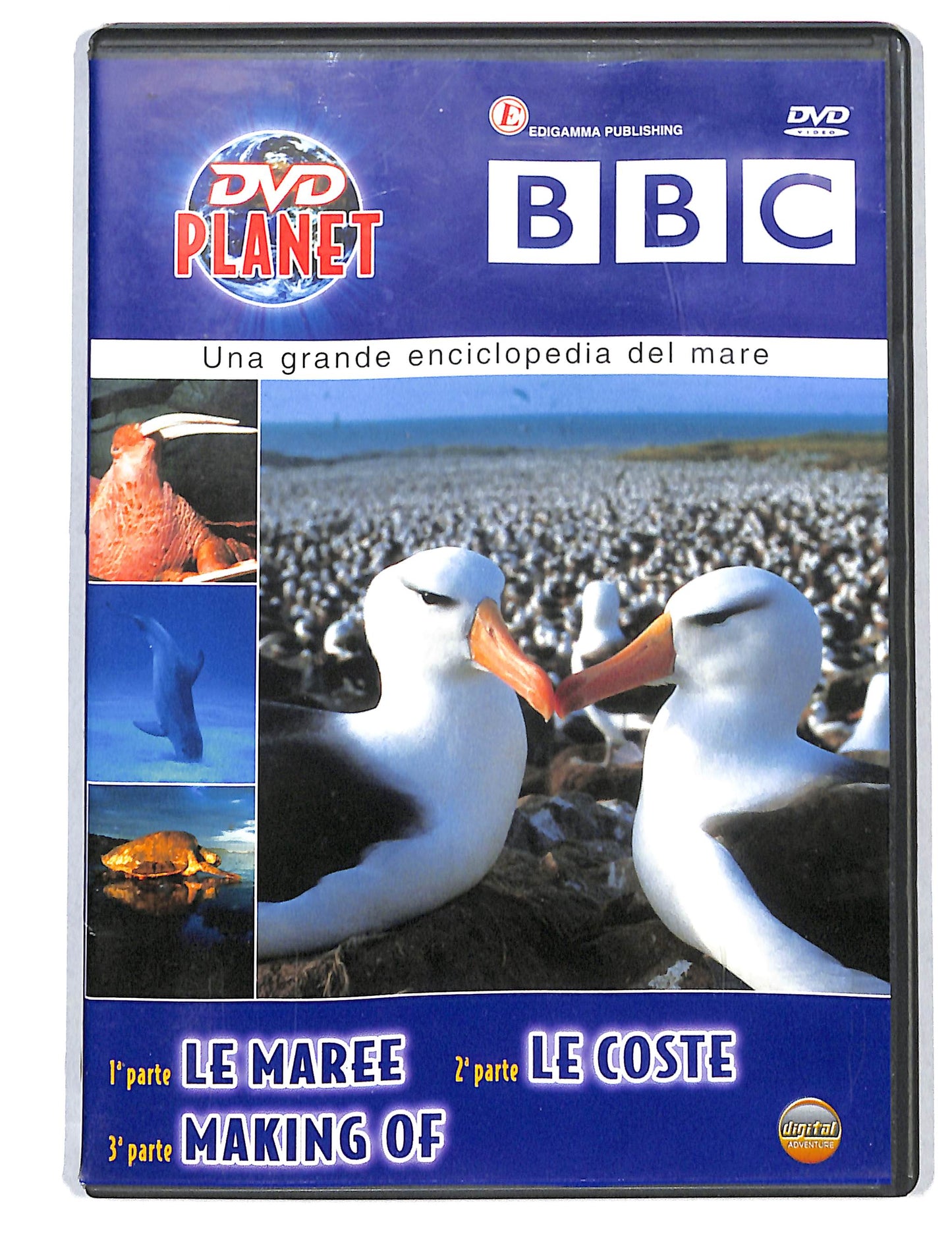 EBOND 1 parte le maree 2 parte le coste 3 parte making of DVD DB813864