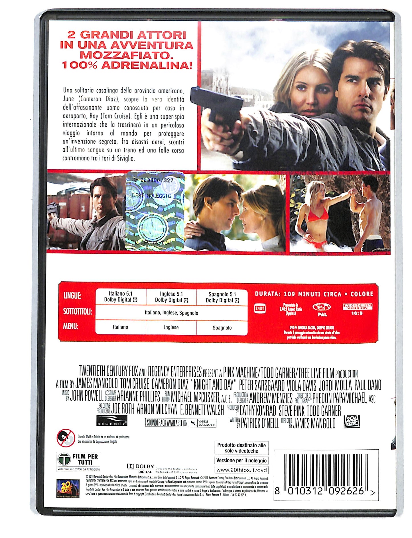EBOND Knight and day - Innocenti bugie NOLEGGIO DVD DB814303