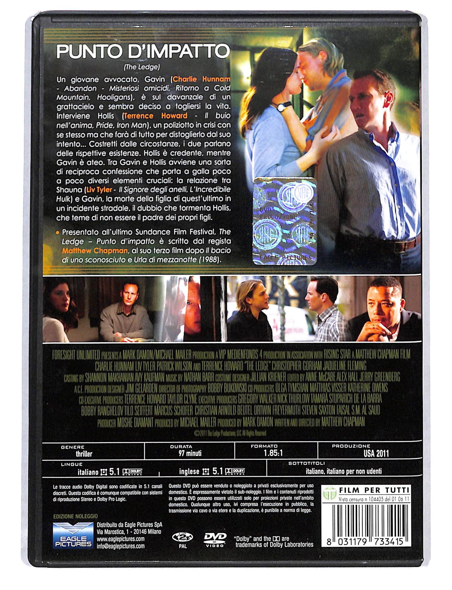EBOND Punto D'Impatto NOLEGGIO DVD DB814331