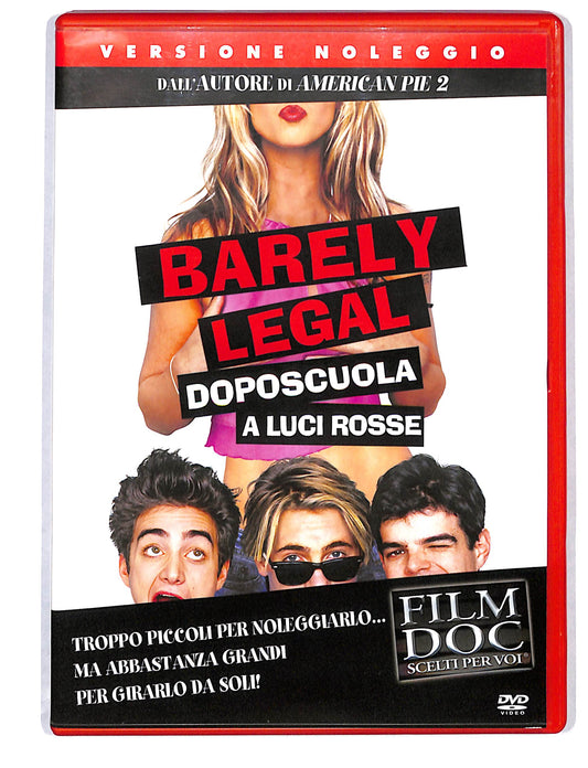 EBOND Barely Legal doposcuola a luci rosse NOLEGGIO DVD DB814332