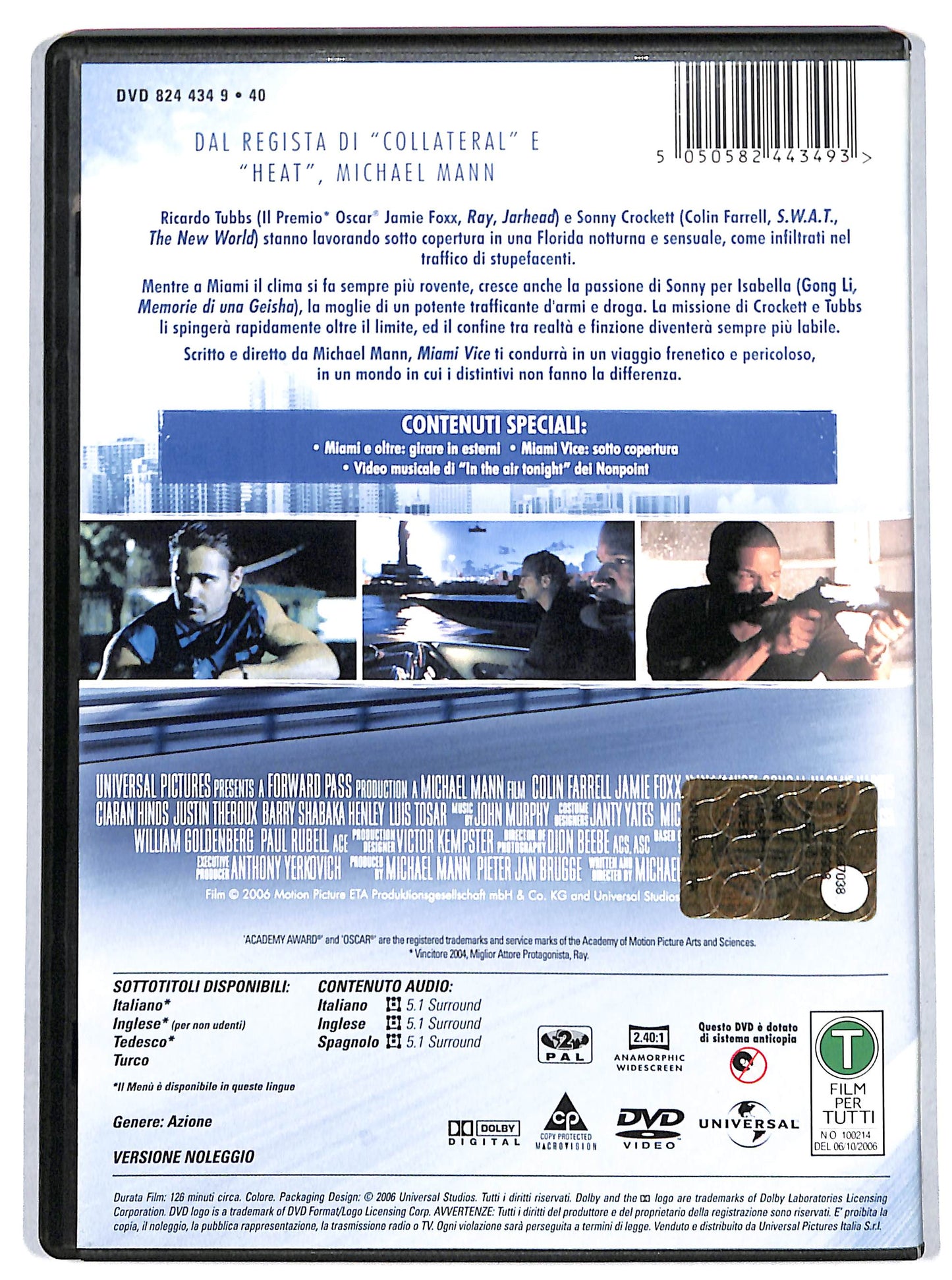EBOND Miami Vice NOLEGGIO DVD DB814338
