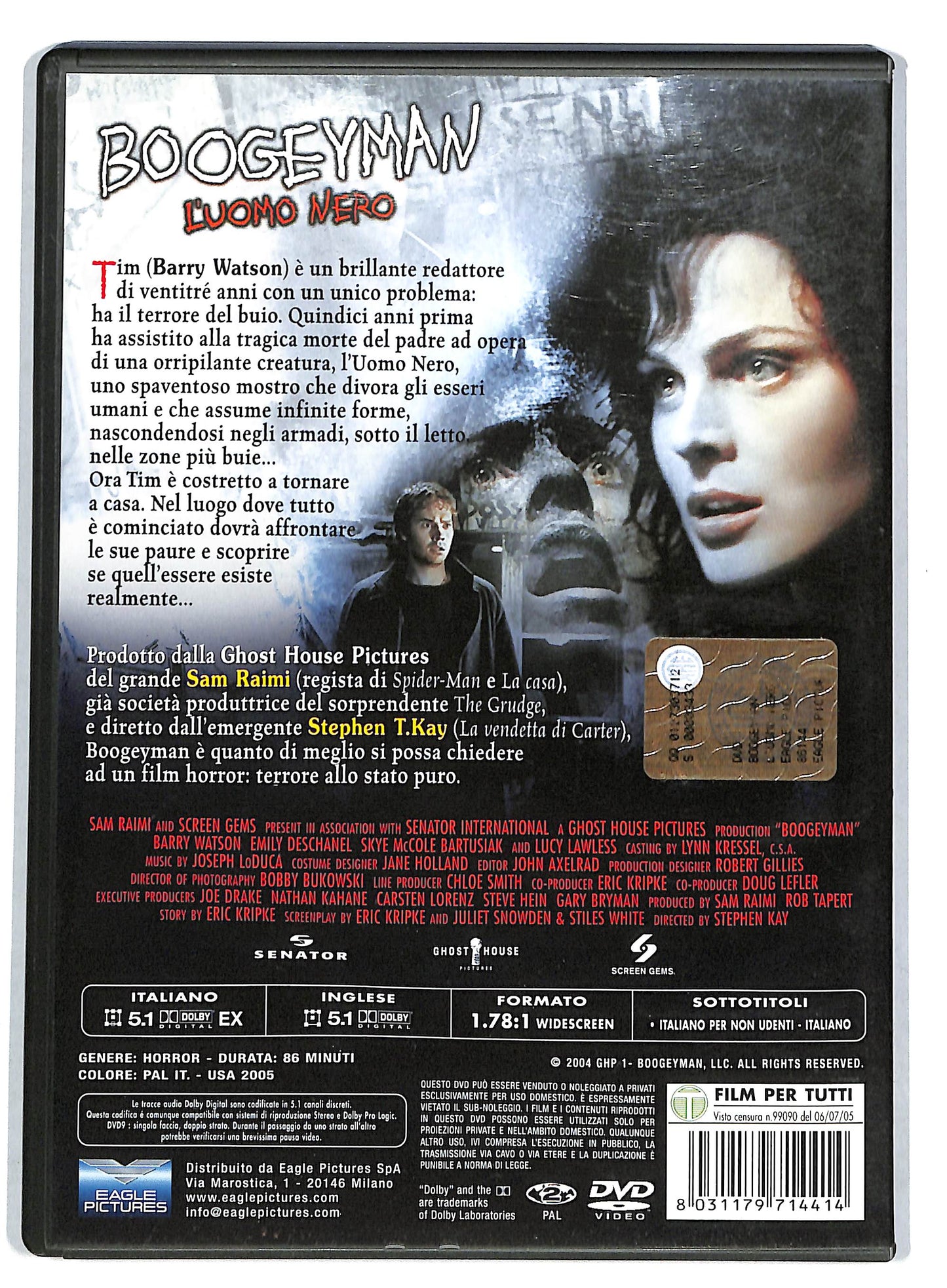 EBOND Boogeyman - L'uomo nero NOLEGGIO DVD DB814342