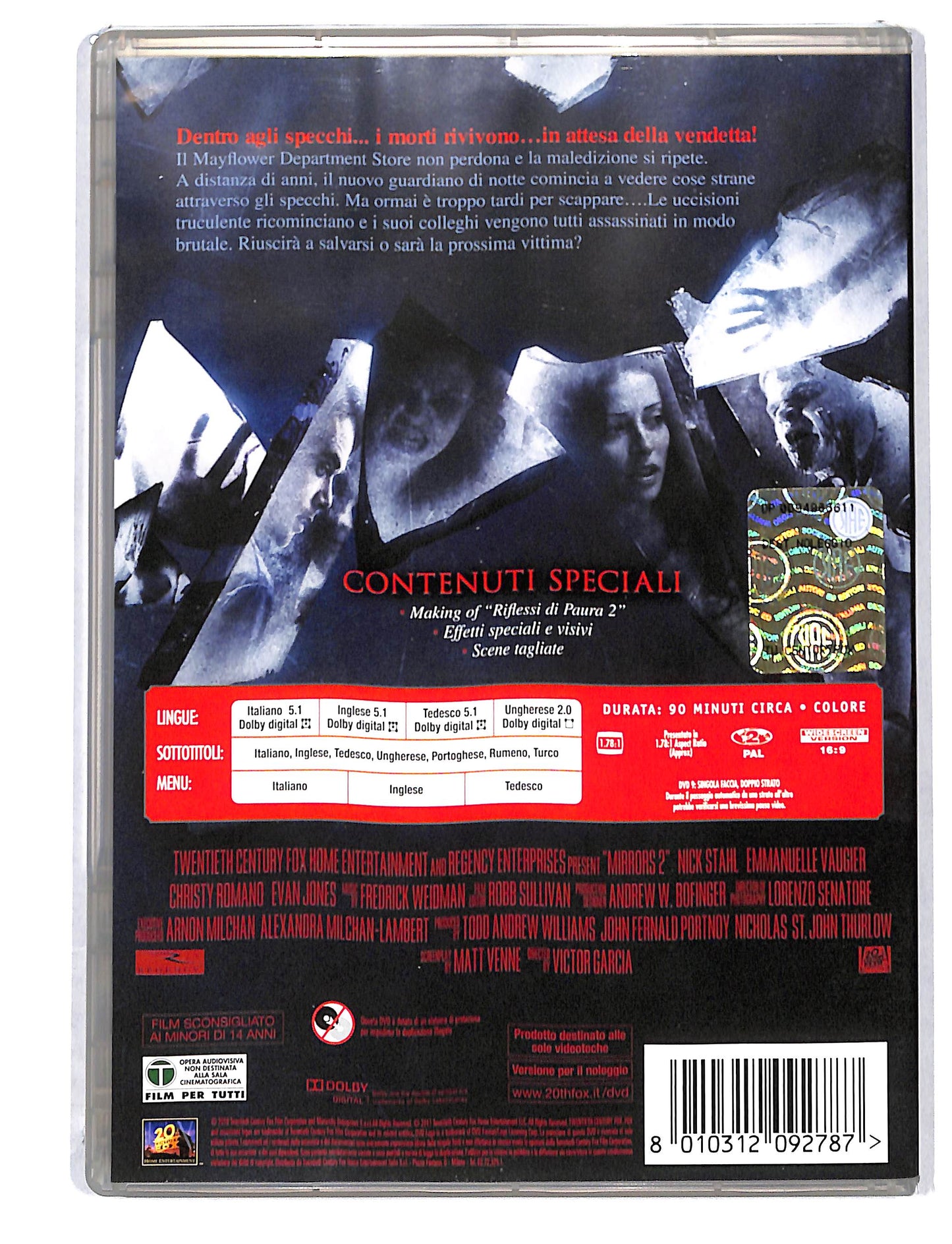 EBOND Riflessi di paura 2 NOLEGGIO DVD DB814351