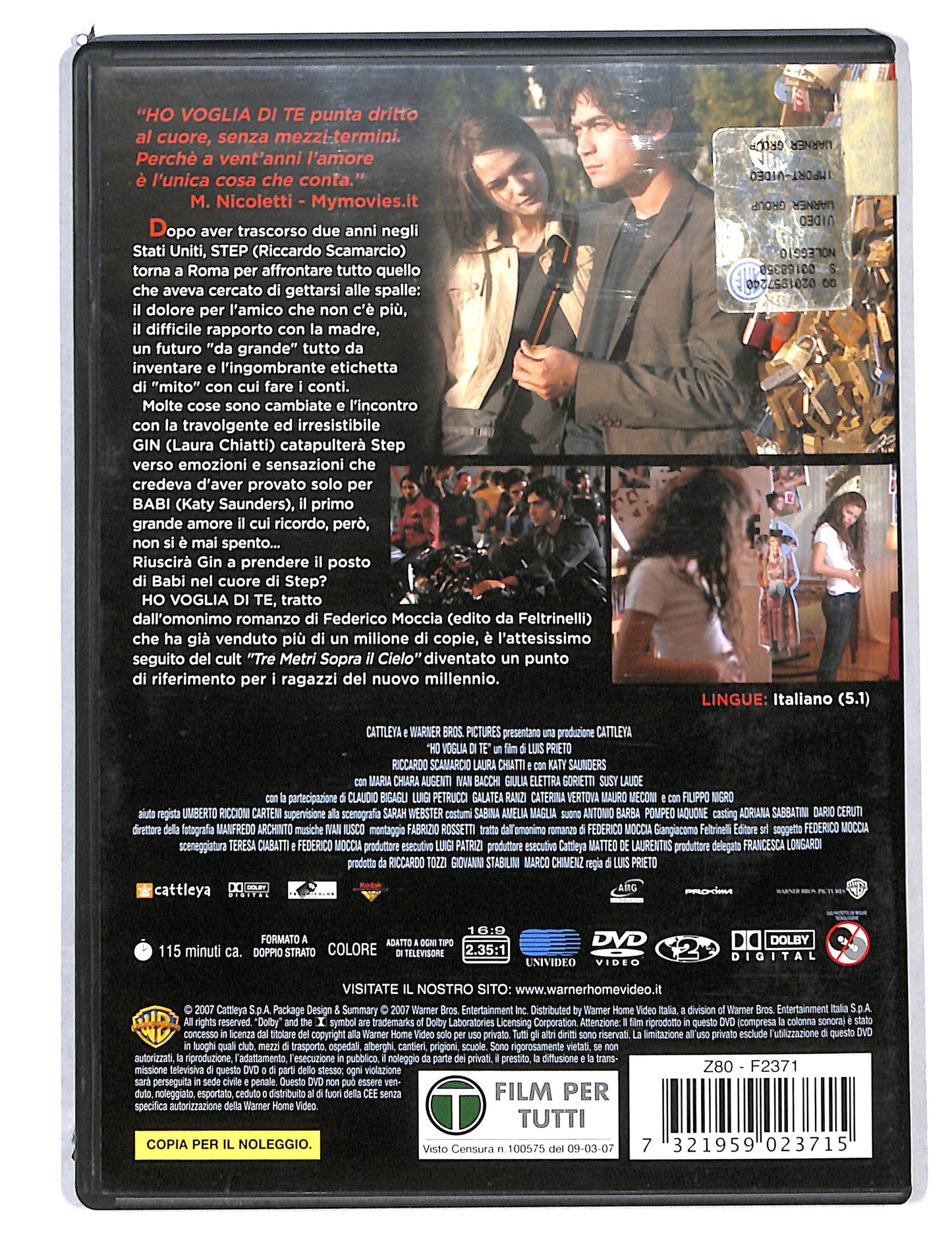 EBOND Ho voglia di te NOLEGGIO DVD DB814415