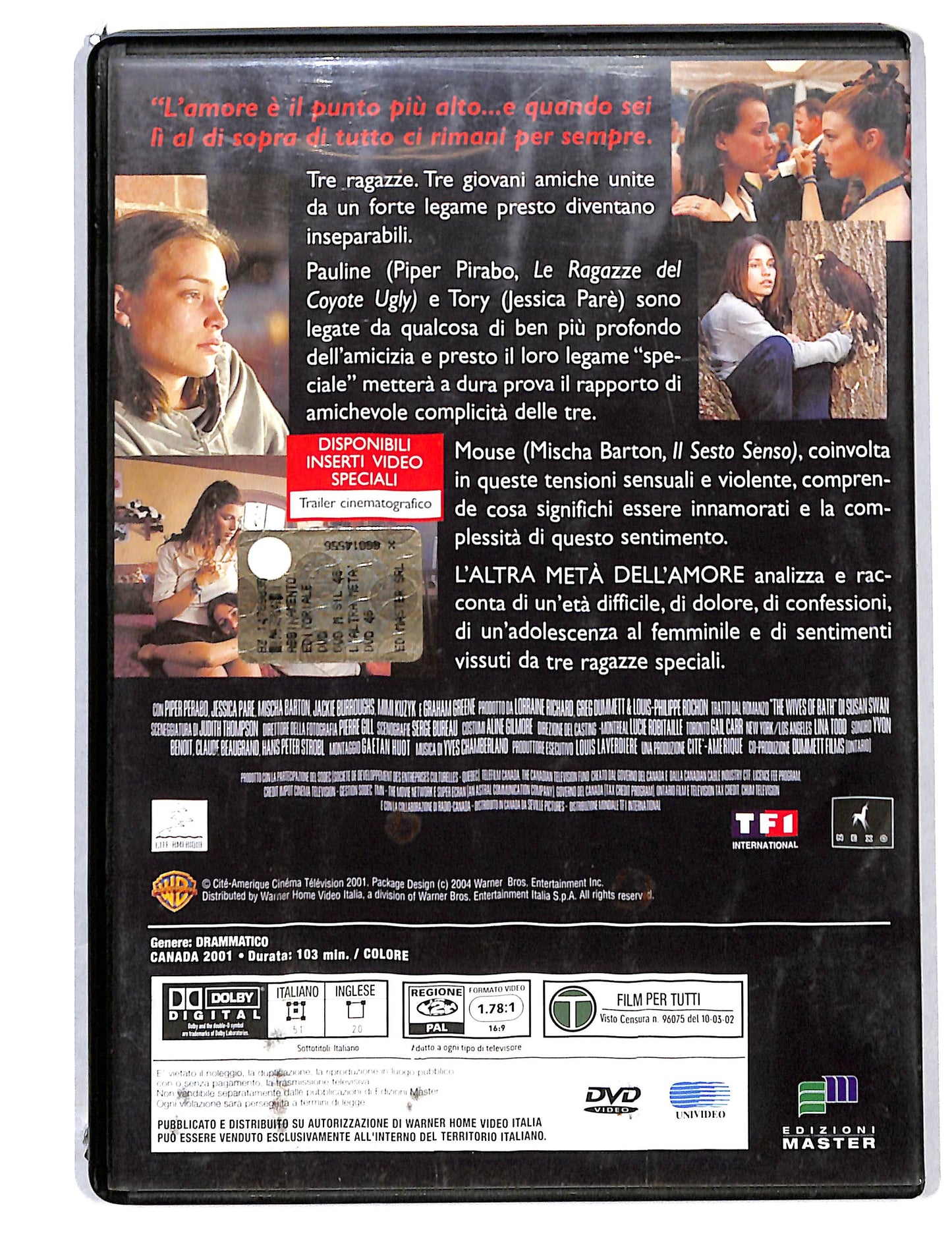 EBOND L'altra meta dell'amore EDITORIALE DVD DB814416