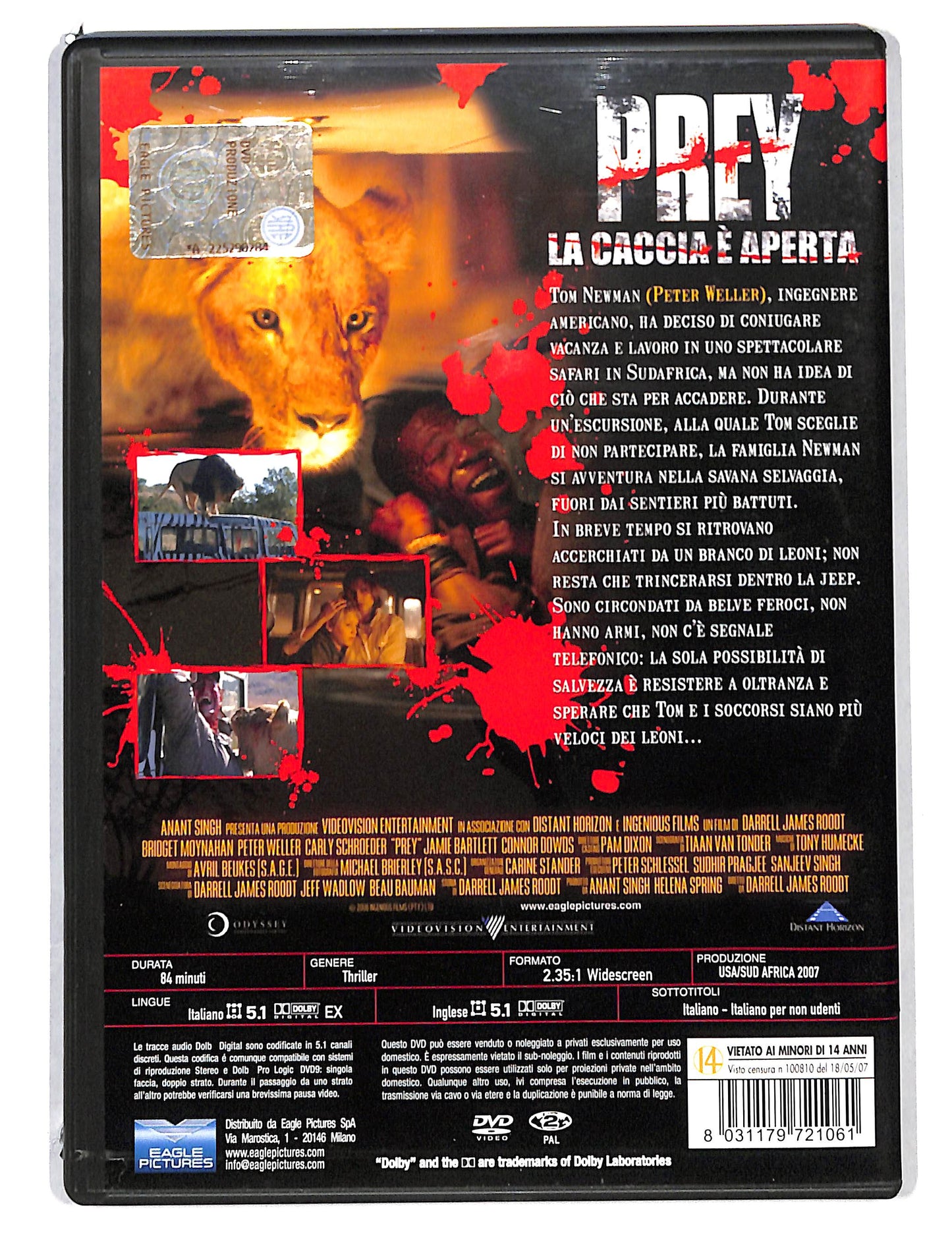 EBOND Prey - La caccia e aperta NOLEGGIO DVD DB814420