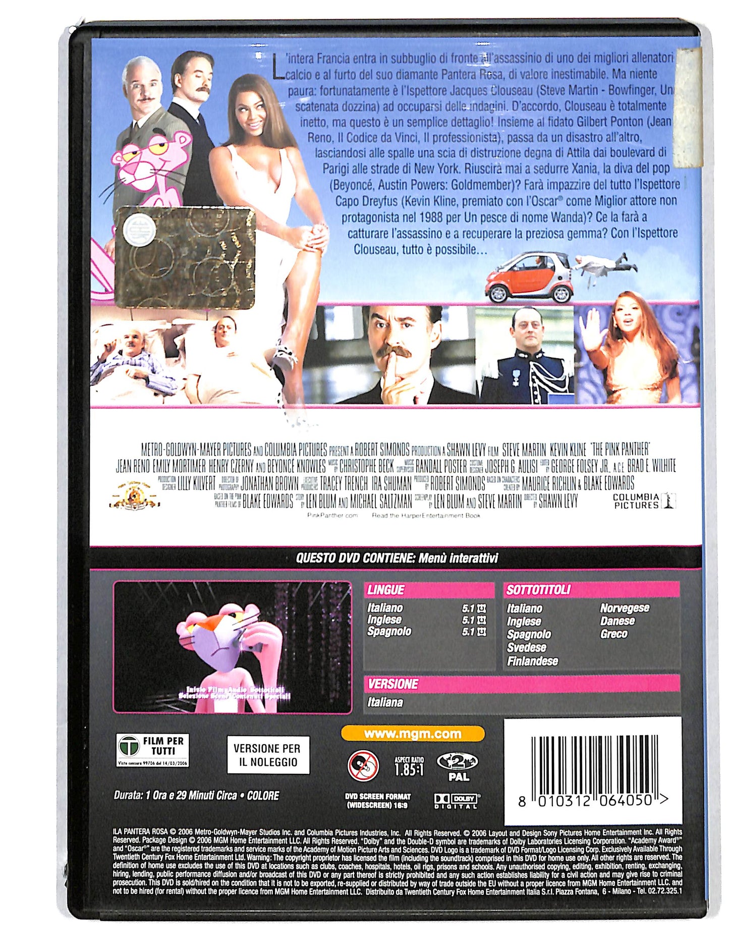 EBOND La Pantera Rosa NOLEGGIO DVD DB814446