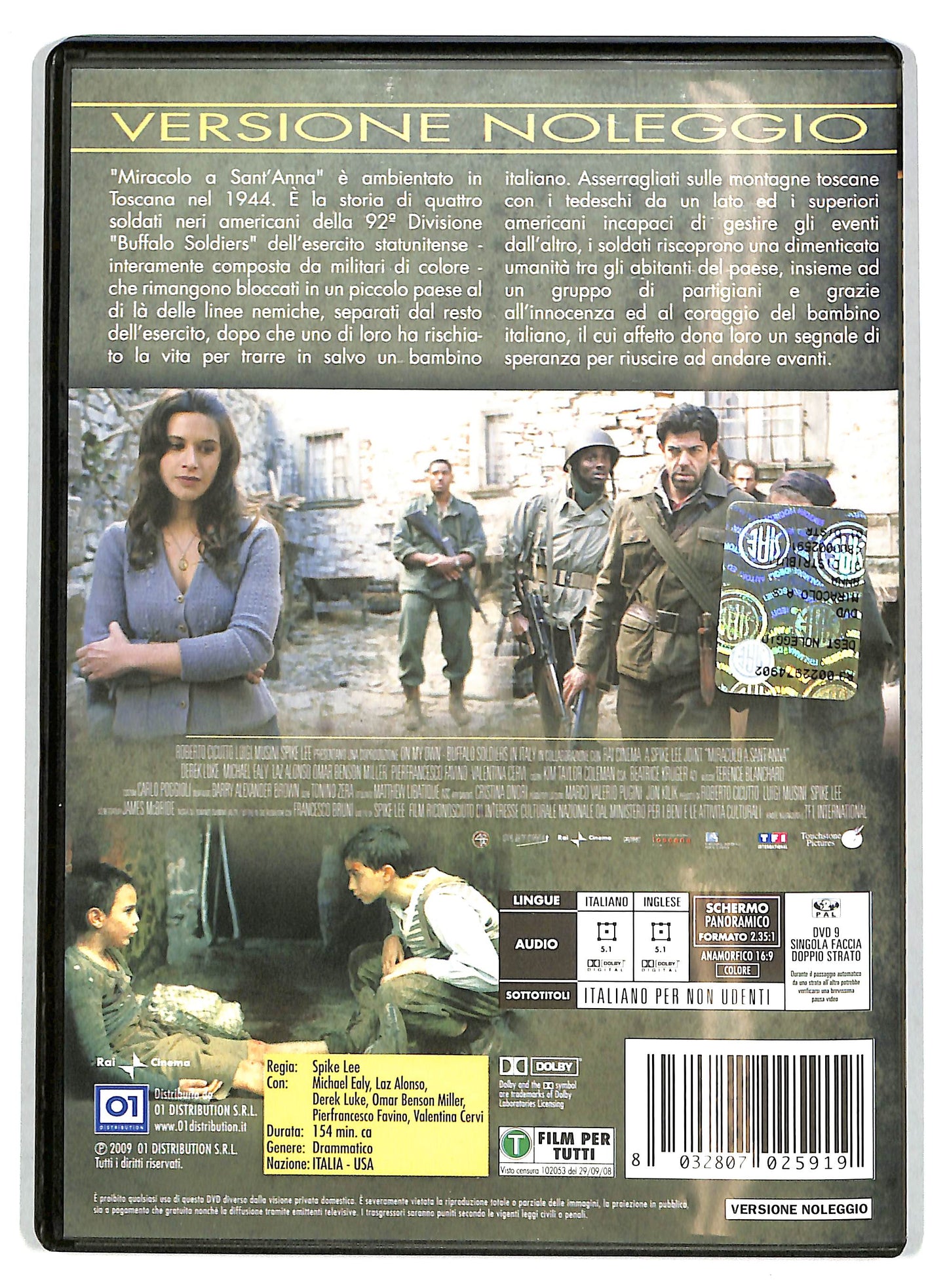 EBOND Miracolo a Sant'anna NOLEGGIO DVD DB814459