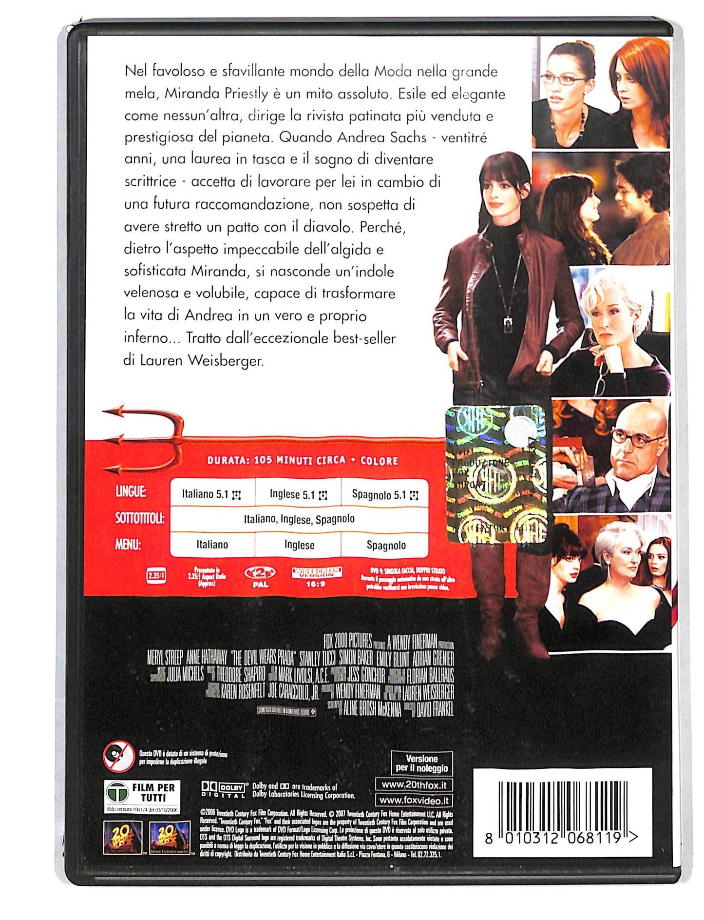 EBOND Il Diavolo Veste Prada NOLEGGIO DVD DB814464