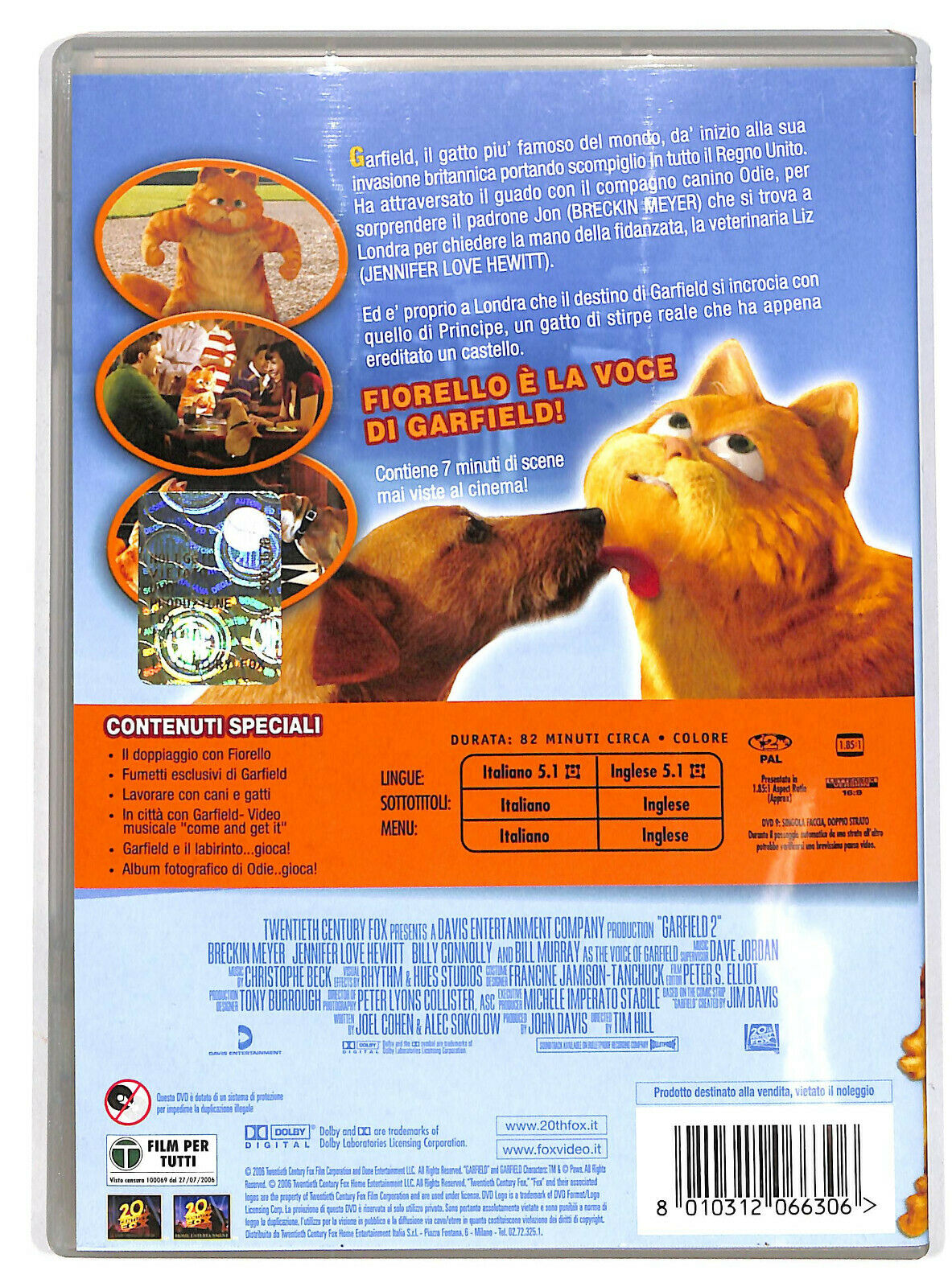 EBOND Garfield 2 DVD DB814619