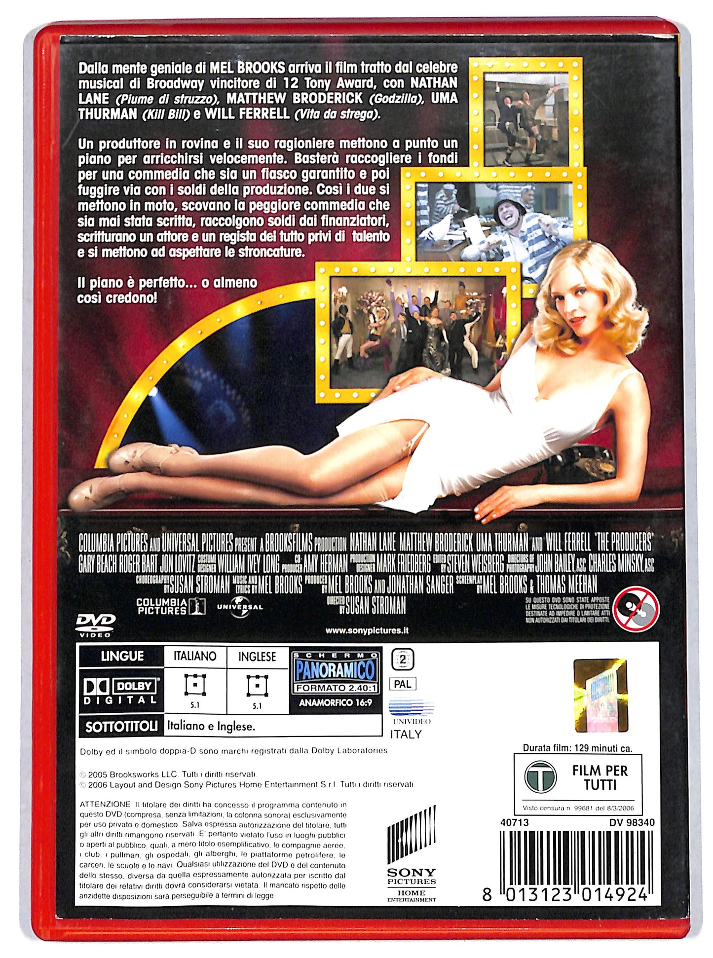 EBOND The producers NOLEGGIO DVD DB814648
