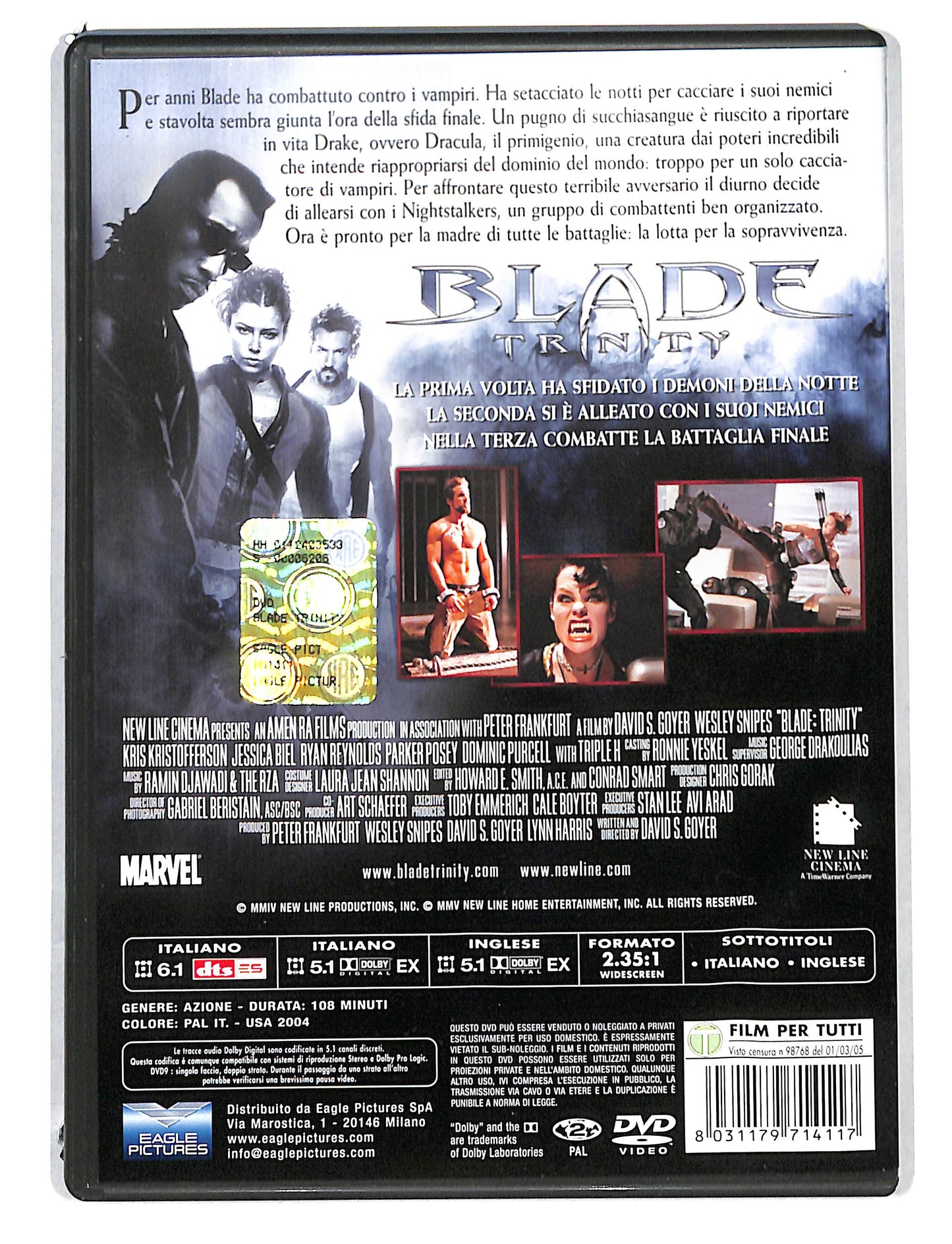 EBOND Blade: Trinity NOLEGGIO DVD DB814701
