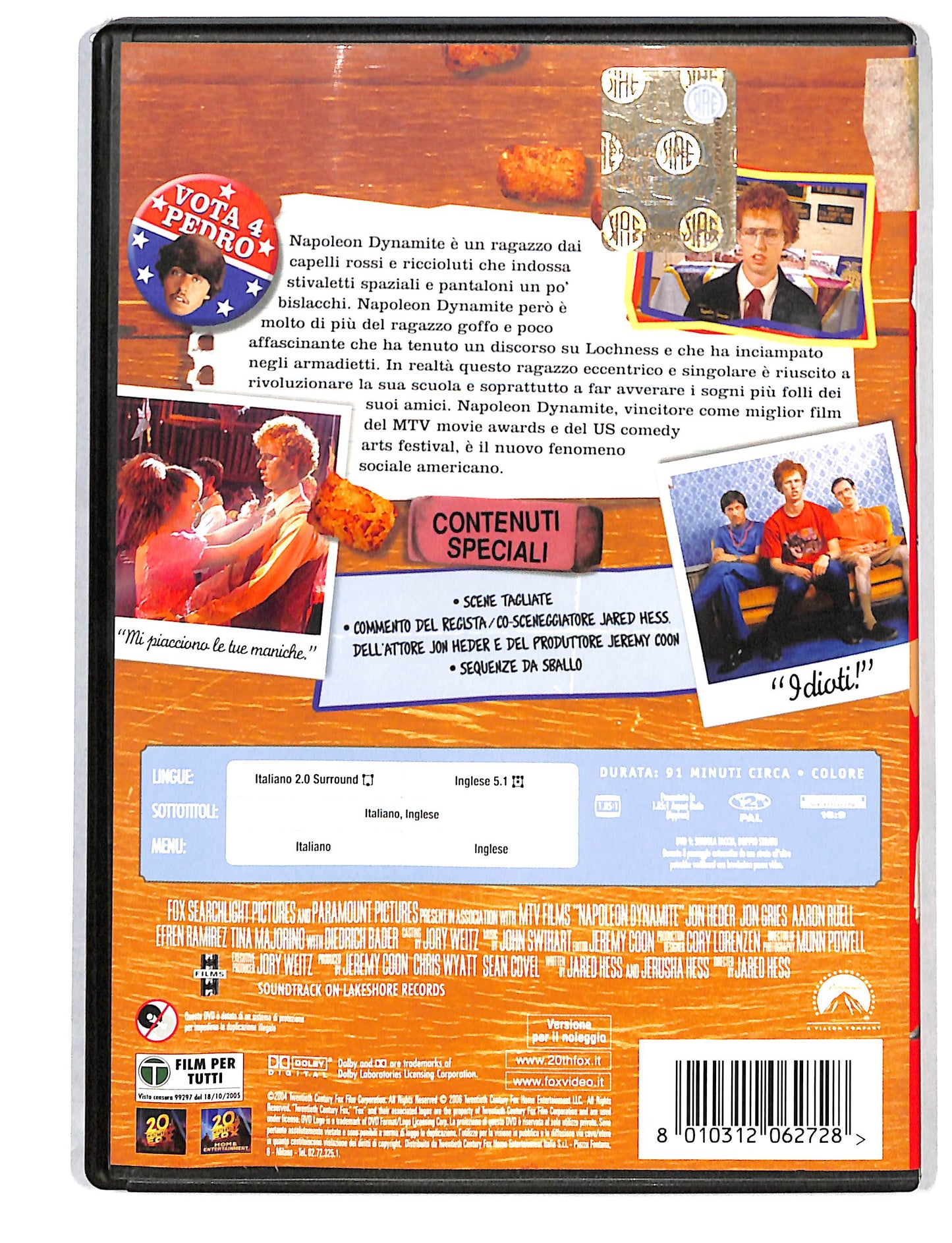 EBOND Napoleon Dynamite NOLEGGIO DVD DB814724