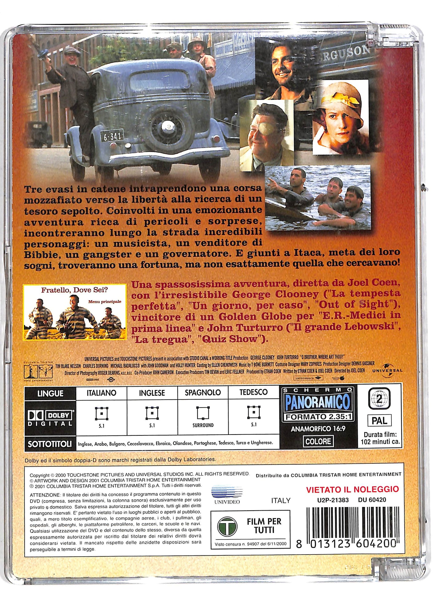 EBOND Fratello dove sei? SJB DVD DB814732