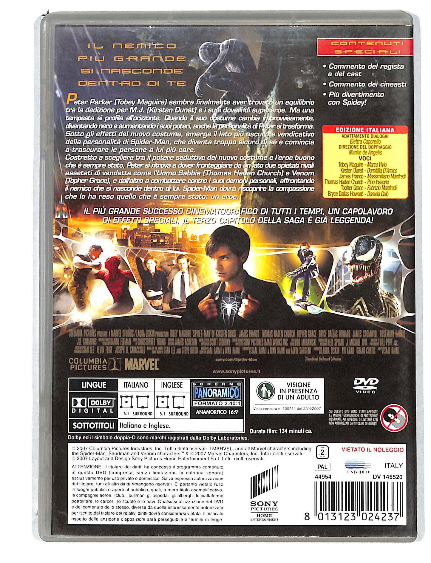 EBOND Spider-Man 3 DVD DB814742
