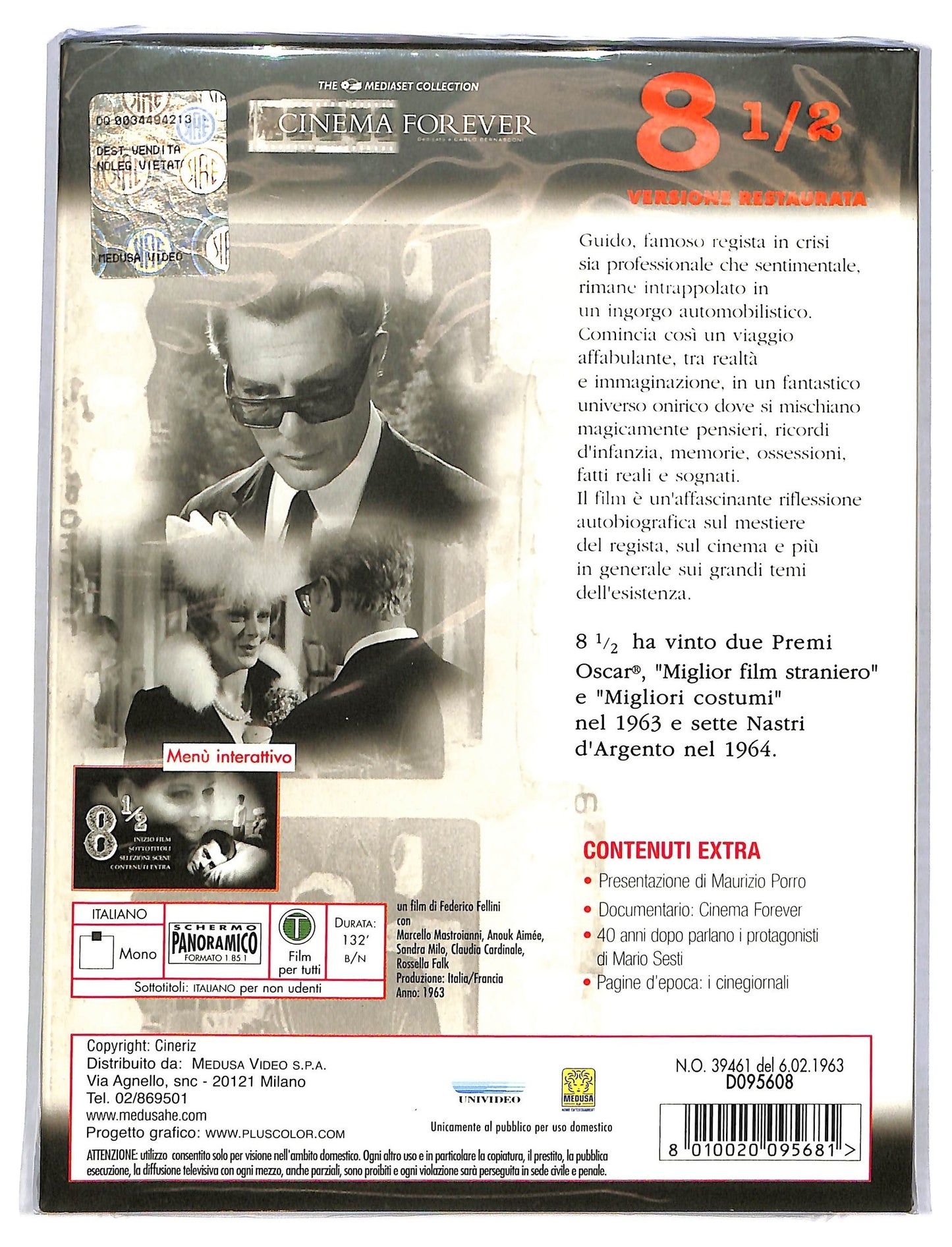 EBOND 81/2 DIGIPACK DVD DB815307