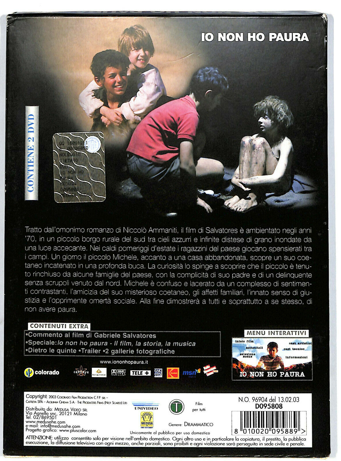 EBOND Io Non Ho Paura DVD DB815317