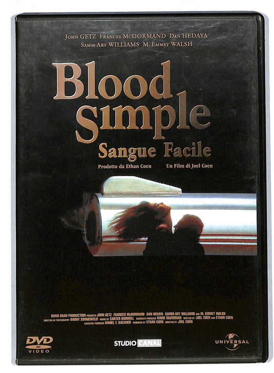 EBOND Blood Simple - Sangue facile DVD DB815456