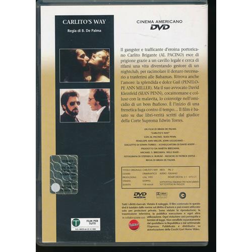 EBOND Carlito's Way - Editoriale Repubblica Cinema Americano DVD DB815459