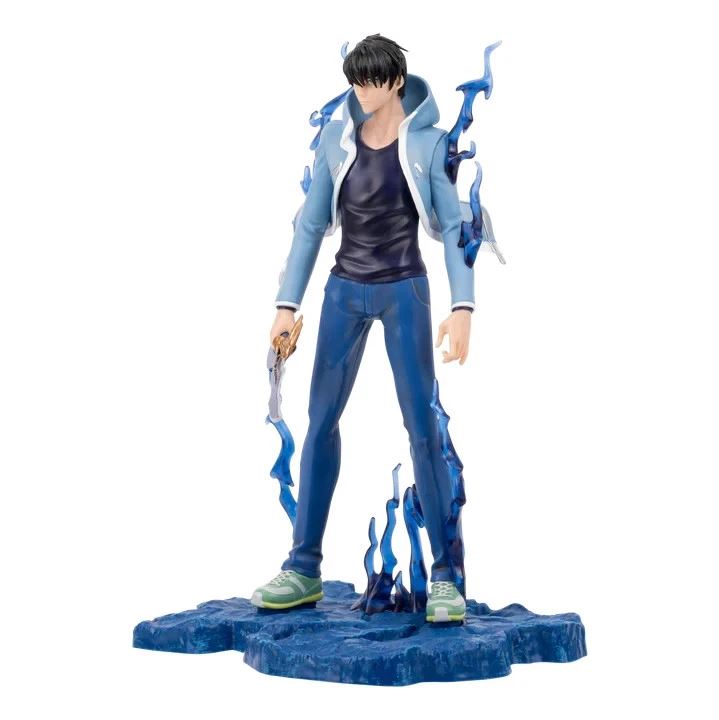 TOTAL ANIME STATUA CON BASE 25 CM SOLO - JINWOO