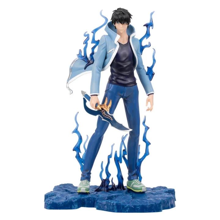 TOTAL ANIME STATUA CON BASE 25 CM SOLO - JINWOO