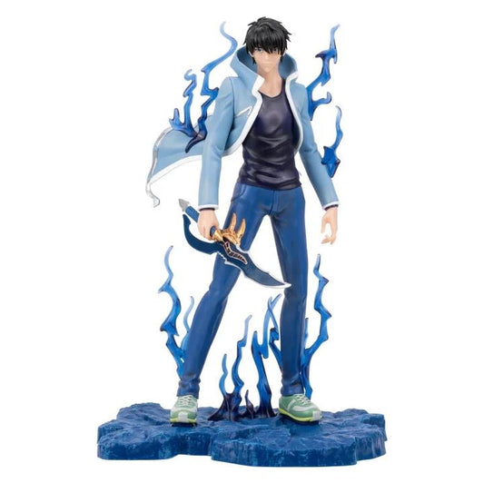 TOTAL ANIME STATUA CON BASE 25 CM SOLO - JINWOO