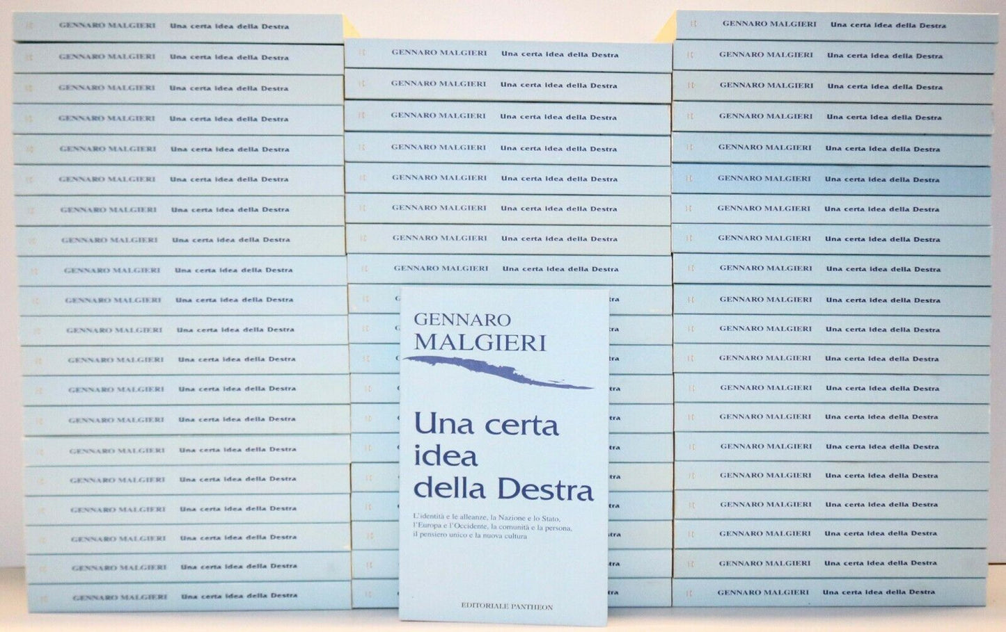 EBOND Lotto 60 Libri - Un Certa Idea Di Destra - Gennaro Malgieri Libro LI003012