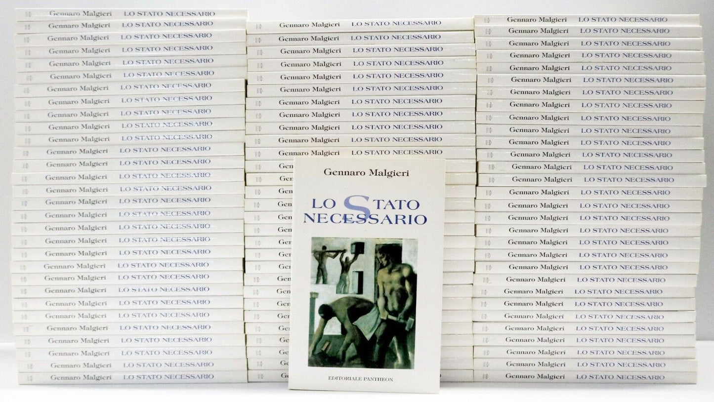 EBOND Lotto 90 Libri - Lo Stato Necessario - Gennaro Malgieri Libro LI003013