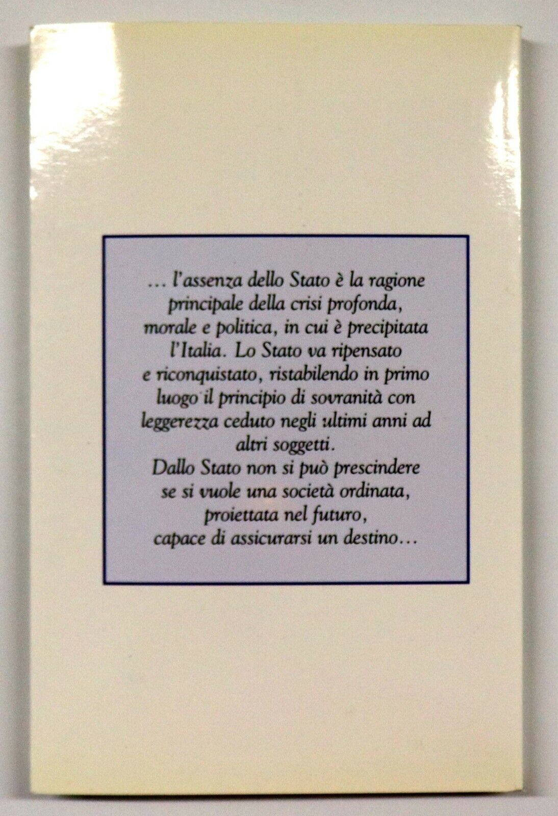 EBOND Lotto 90 Libri - Lo Stato Necessario - Gennaro Malgieri Libro LI003013