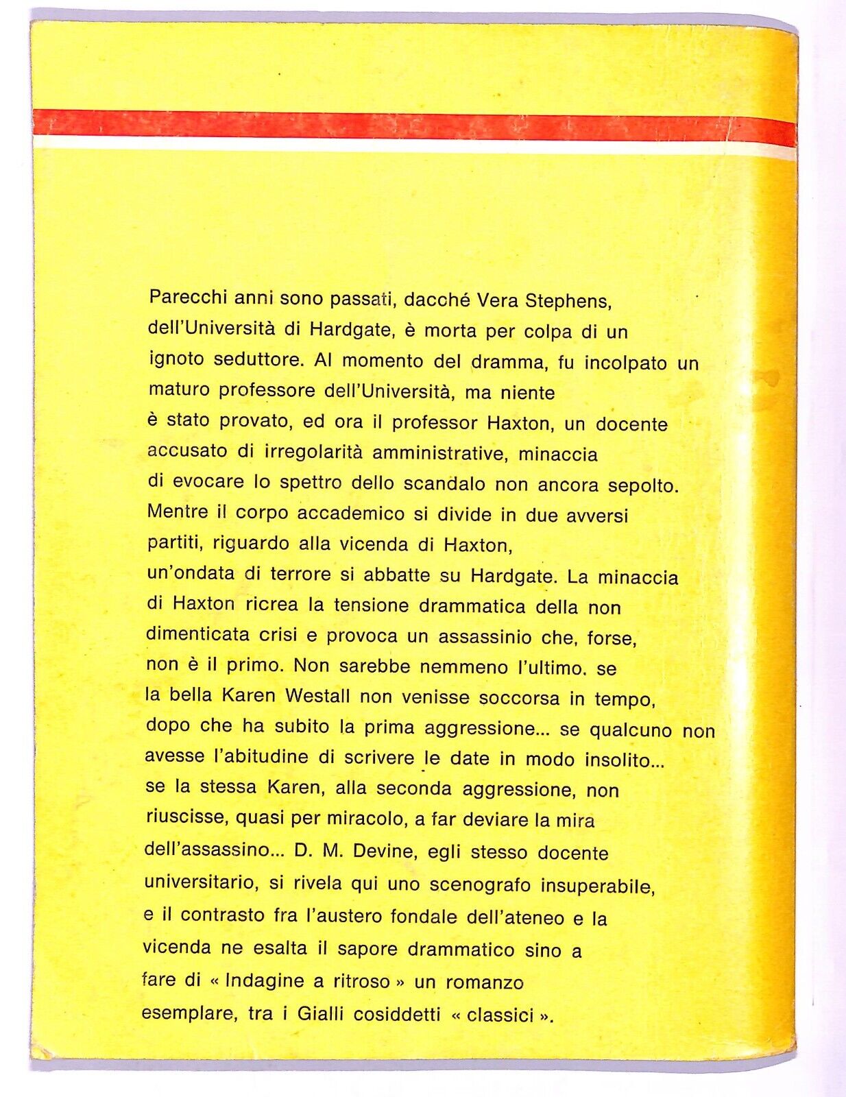 EBOND Il Giallo Mondadori Indagine a Ritroso Libro LI003056