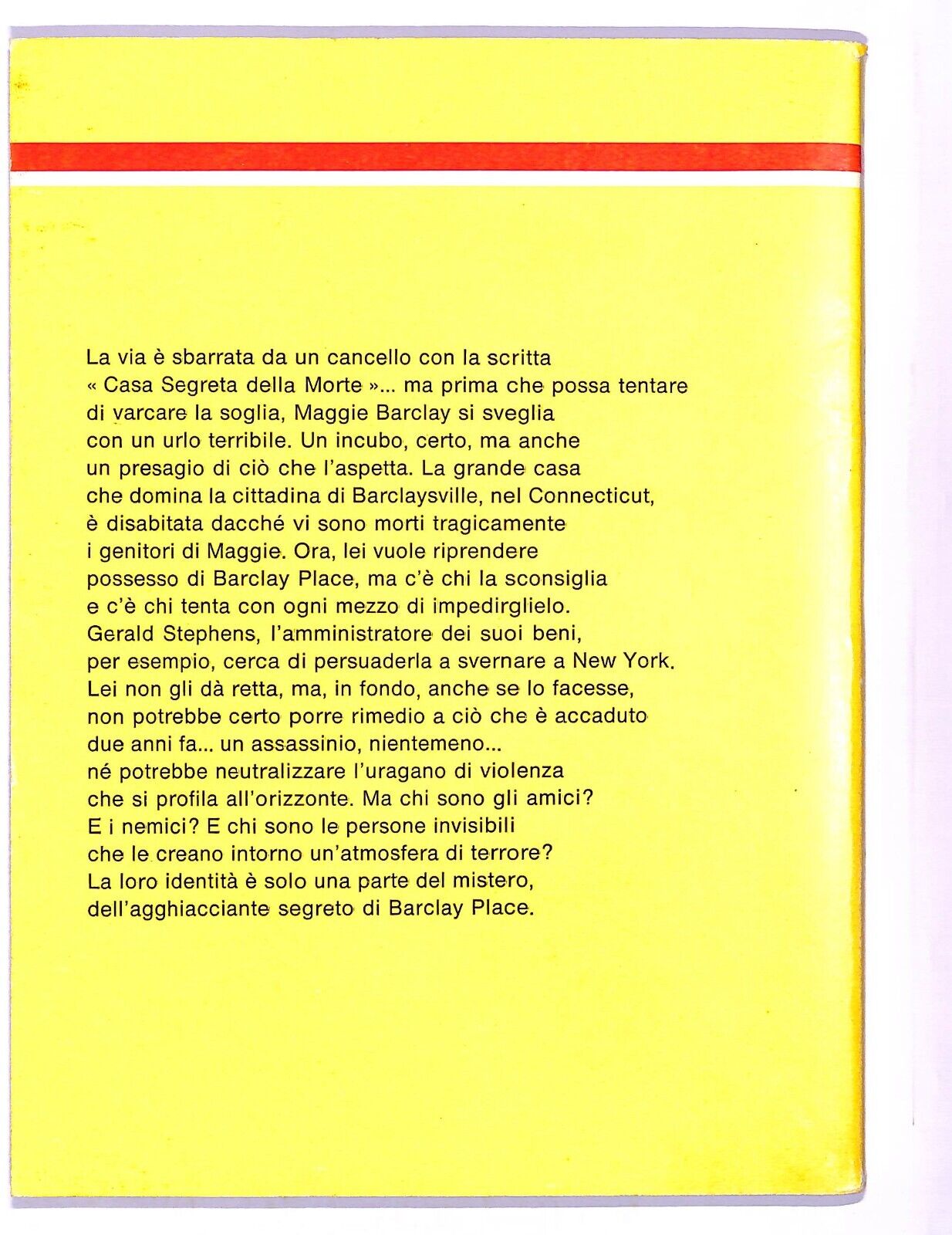 EBOND Il Giallo Mondadori I Segreti Di Barclay Place Libro LI003065