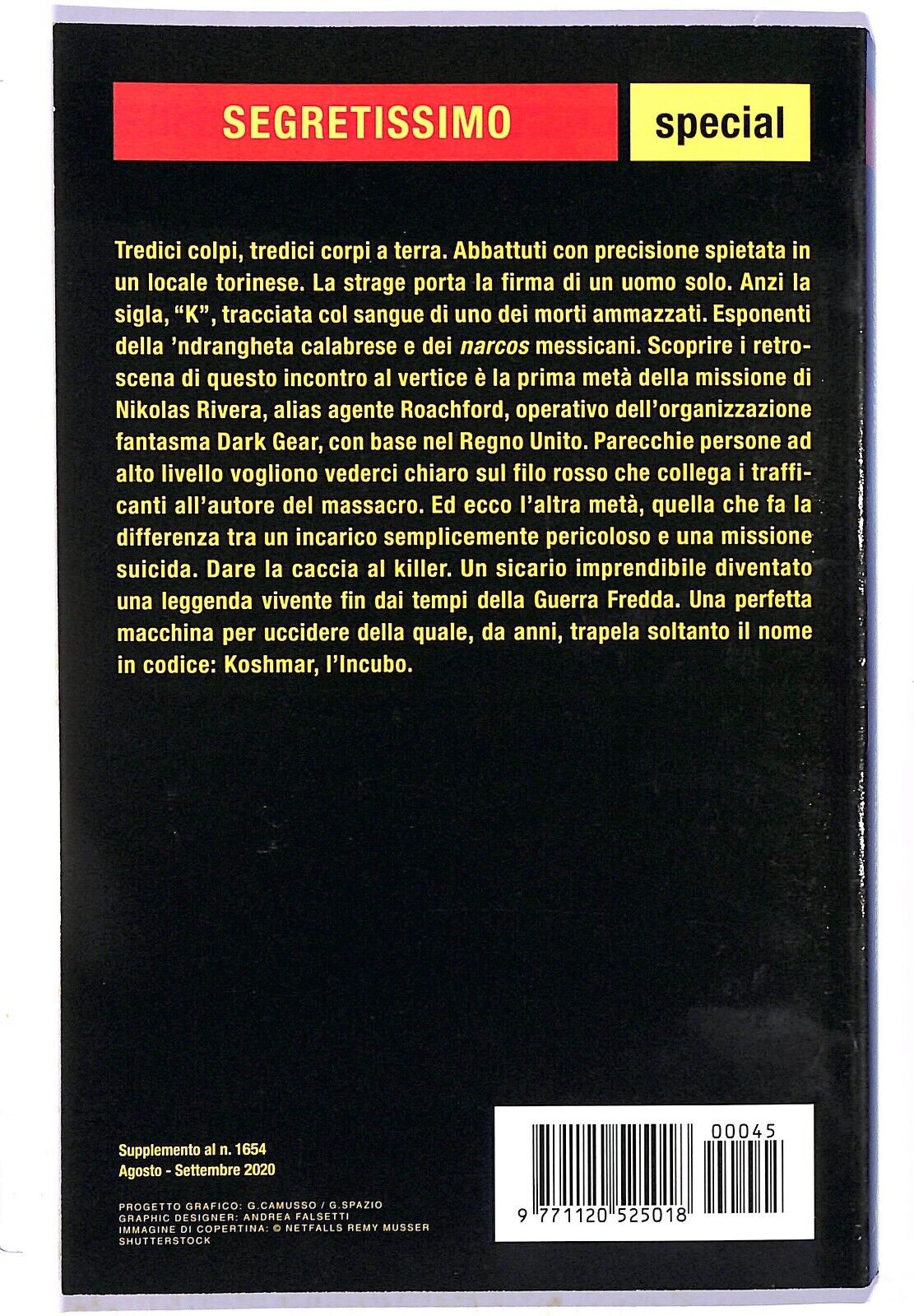 EBOND Segretissimo Jason Hunter Agente Roachford Caccia all'Incubo Libro LI003162