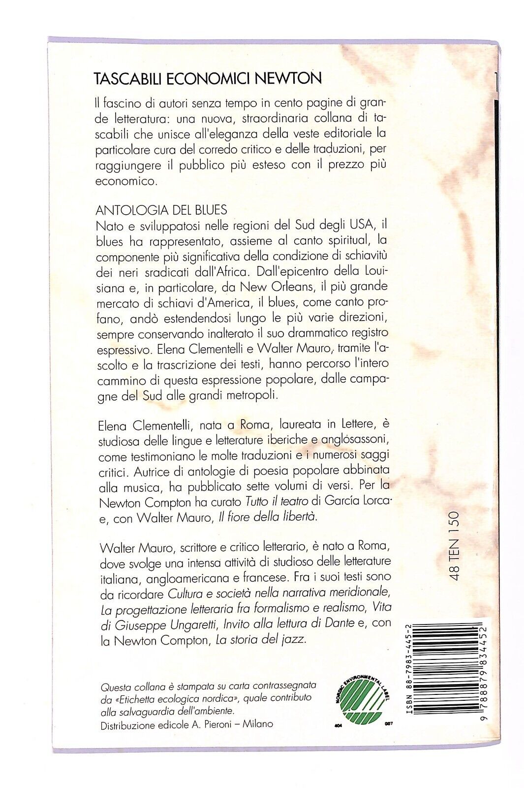 EBOND Antologia Del Blues Libro LI003410
