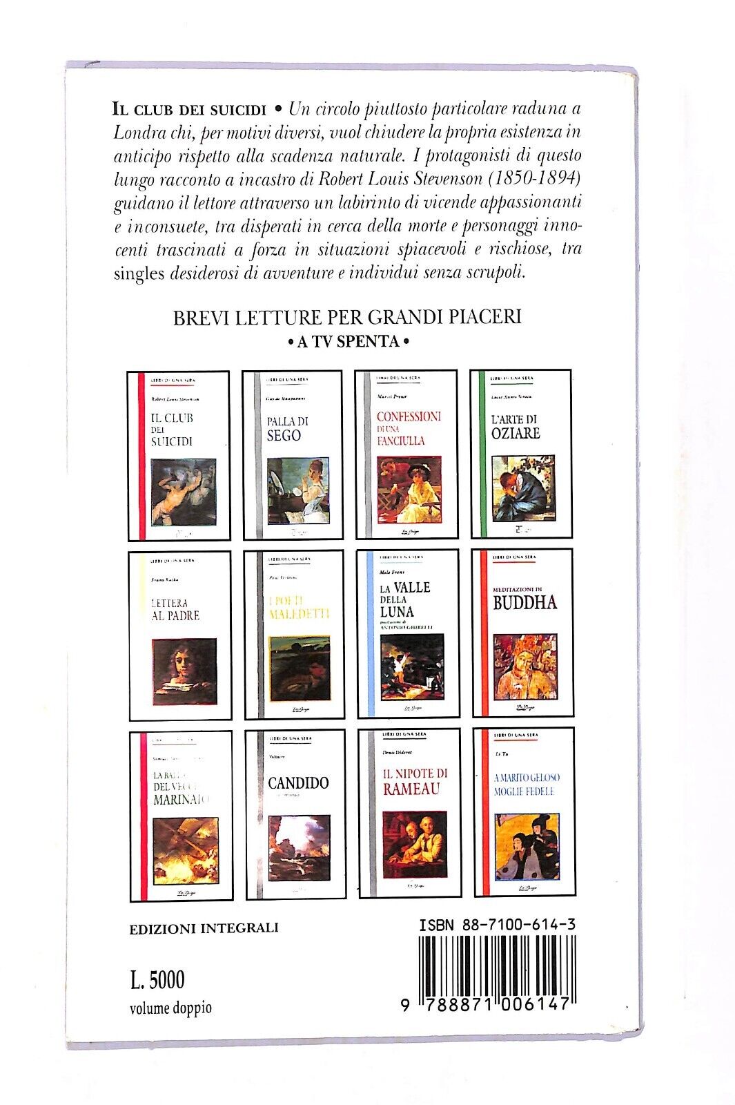 EBOND Il Club Dei Suicidi Libro LI003459