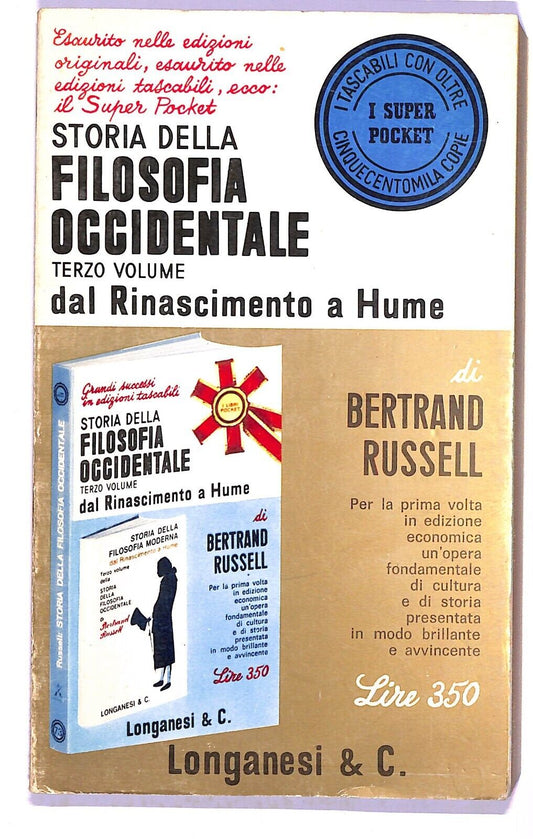 EBOND Storia Della Filosofia Occidentale - Terzo Volume Libro LI003559