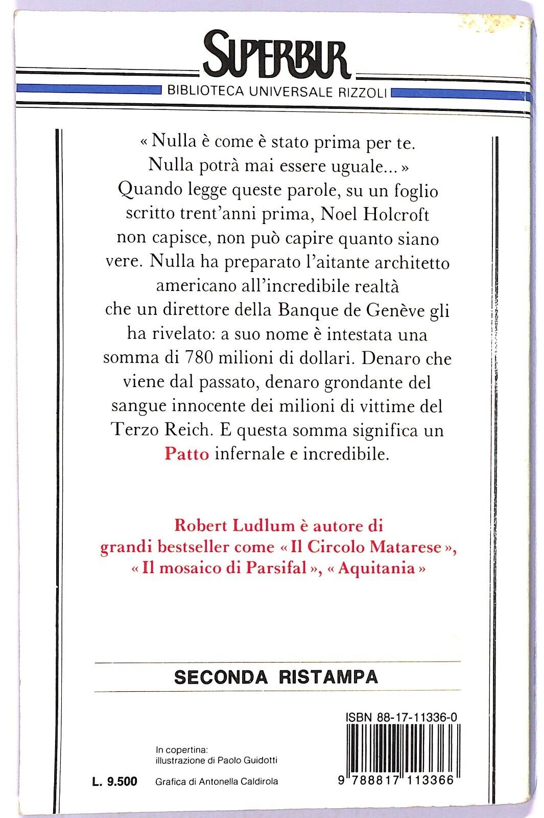 EBOND Il Patto Di Robert Ludlum Libro LI003668