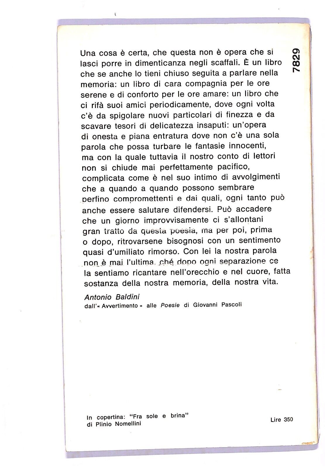 EBOND Giovanni Pascoli - Nuovi Poemetti Libro LI003762
