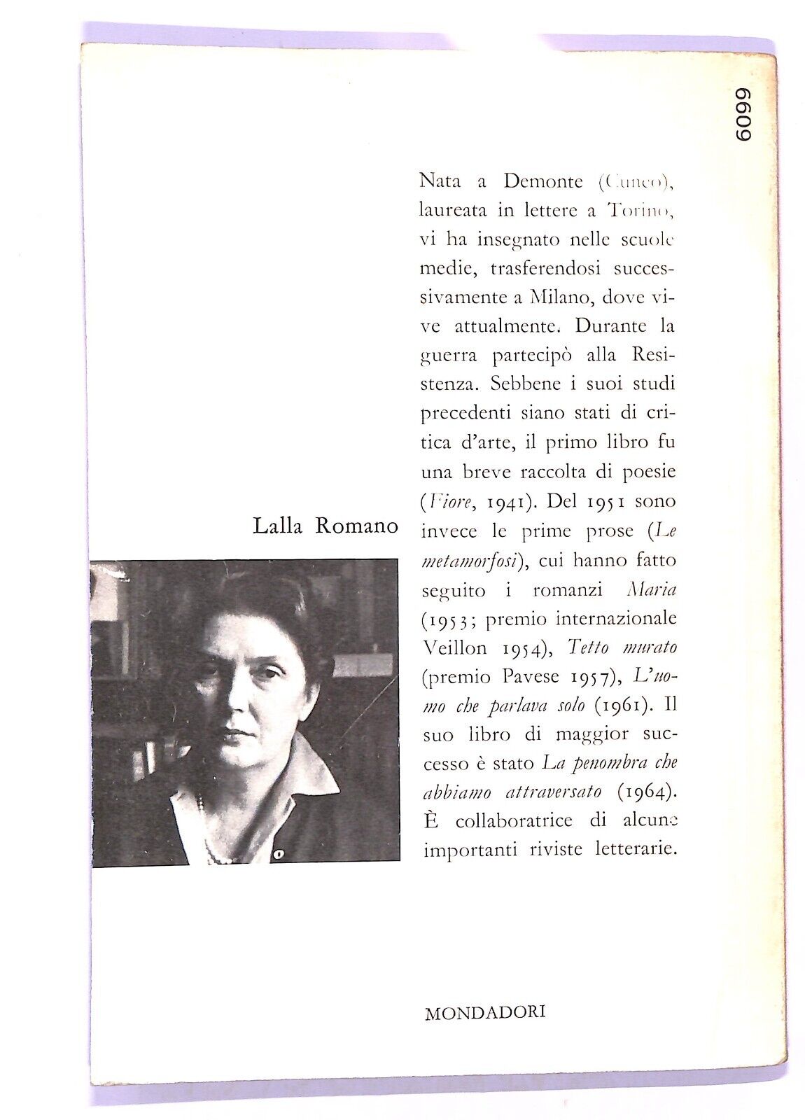 EBOND Lalla Romano - L'uomo Che Parlava Solo Libro LI003859