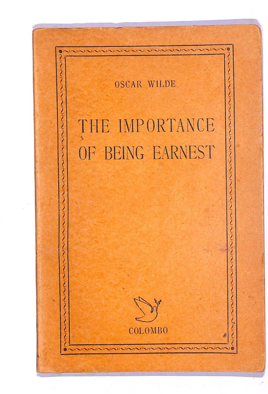 EBOND Oscar Wilde The Importance Of Being Earnest ( Inglese) Libro LI003908