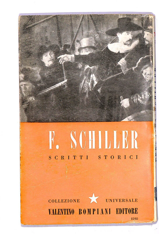 EBOND F.schiller Scritti Storici Libro LI003909