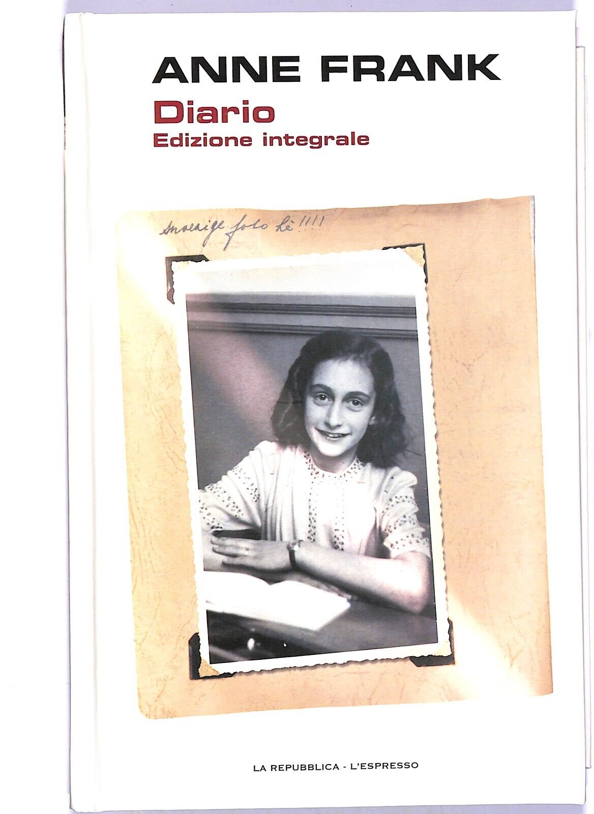 EBOND Anne Frank Diario Edizione Integrale Libro LI004103