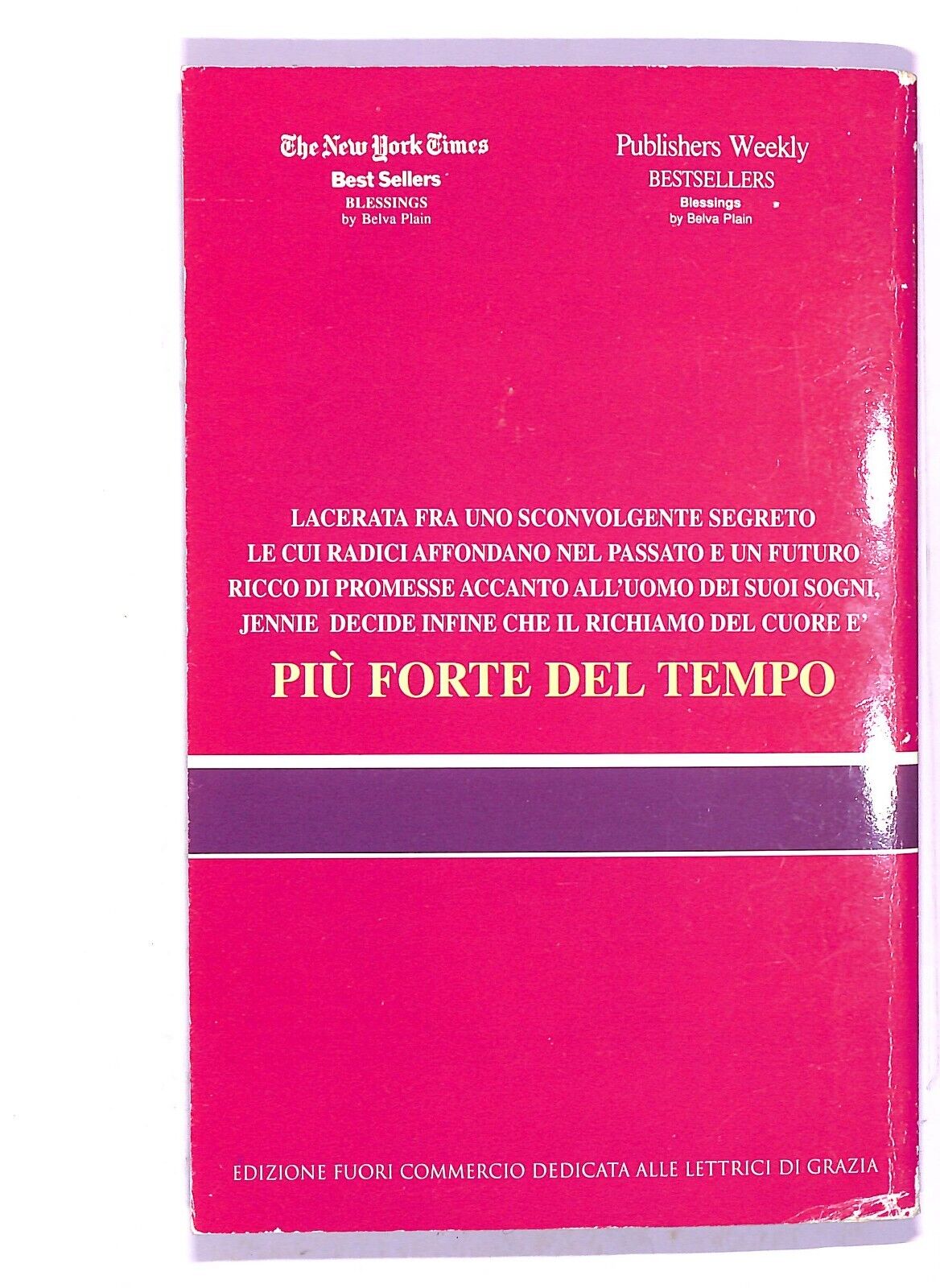 EBOND Belva Plain Piu Forte Del Tempo Libro LI004109