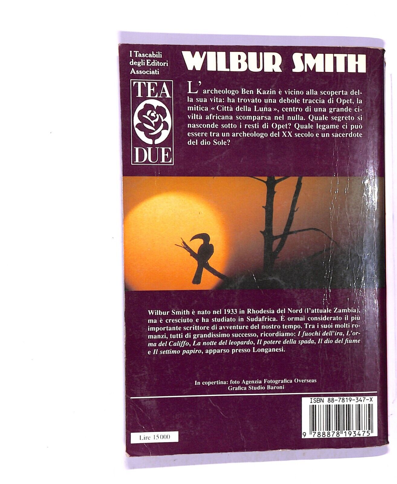 EBOND L' Uccello Del Sole Wilbur Smith Libro LI004168