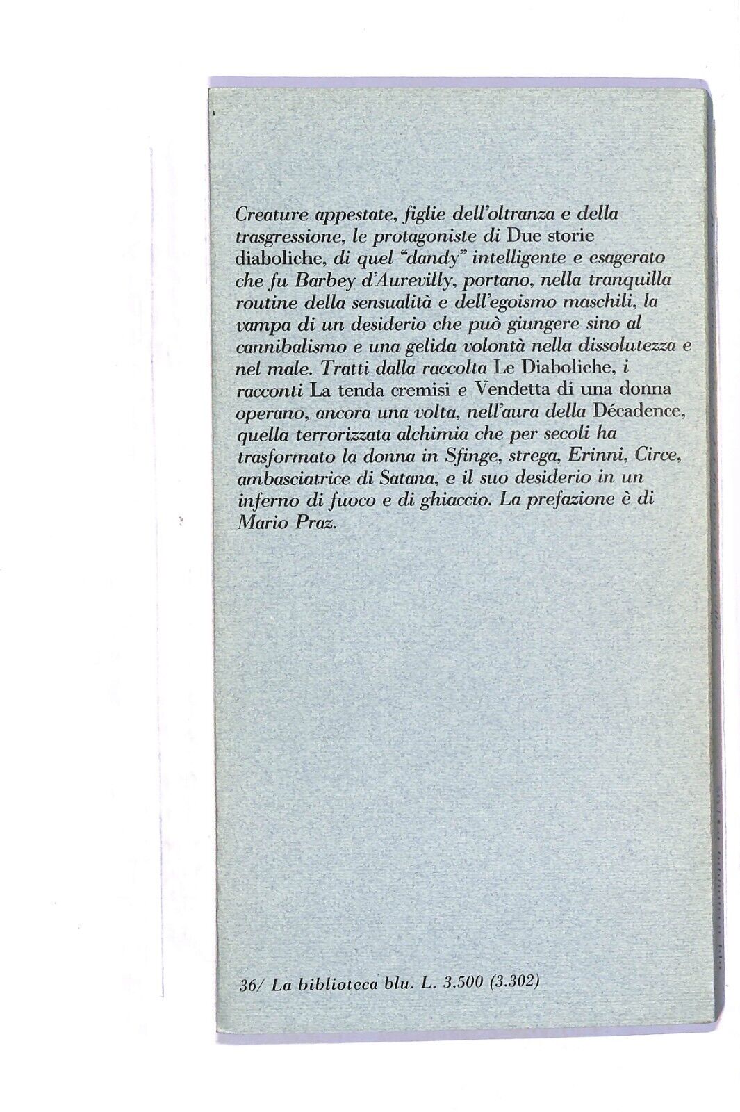 EBOND Due Storie Diaboliche Di J.a Barbey D' Aurevilly  Libro LI004602